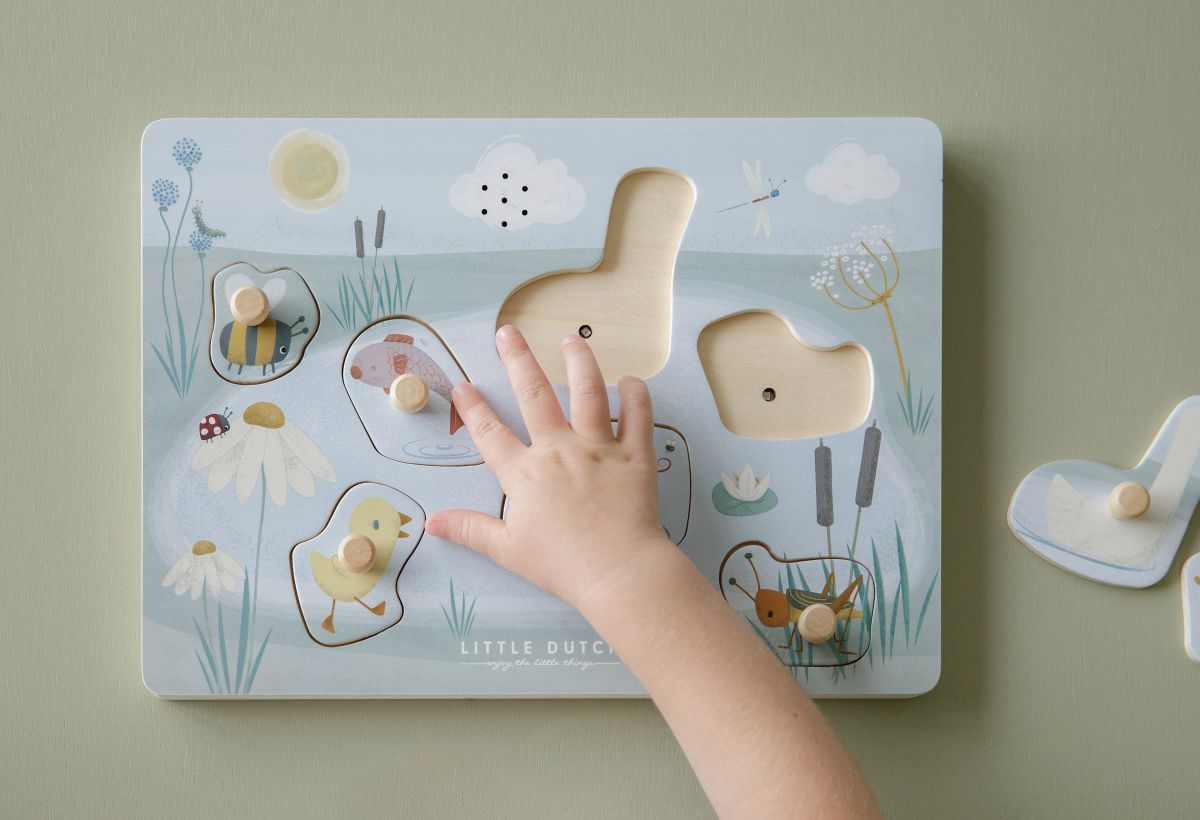Sound-​Greif-Puzzle Little Goose - Little Dutch