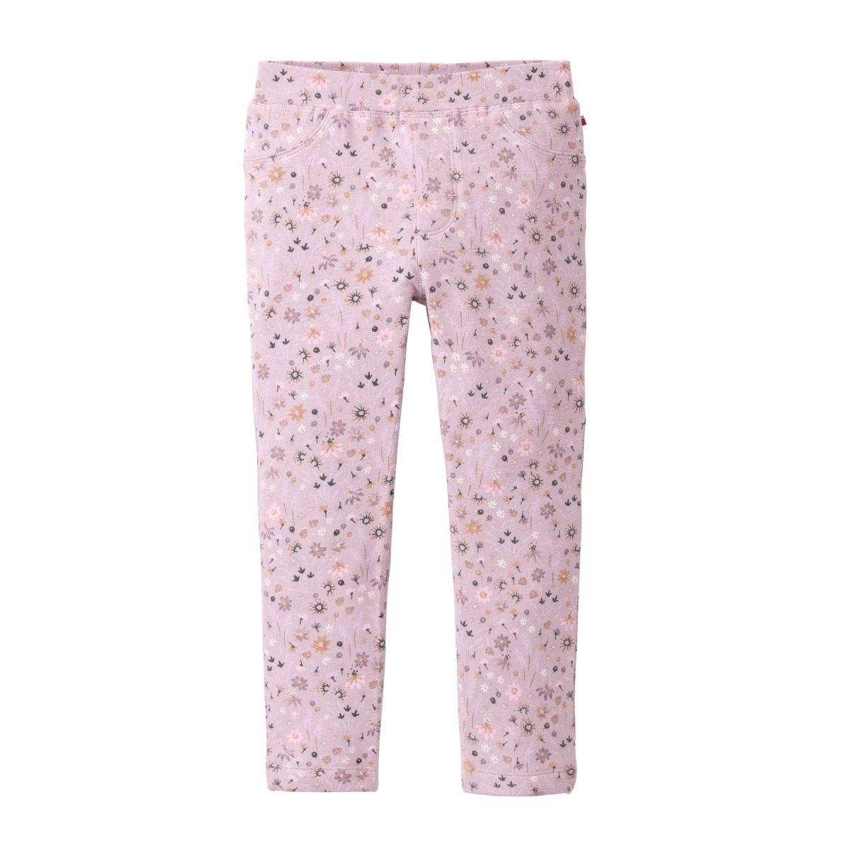 Sweat-Treggings grauviolett GOTS - 116