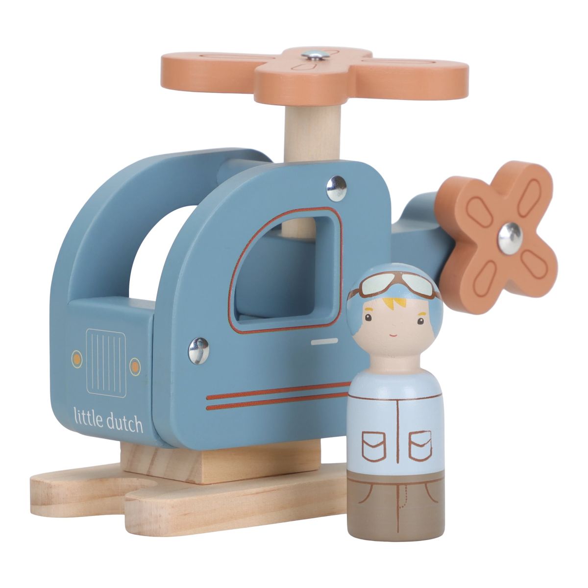 Holz-Hubschrauber  - Little Dutch