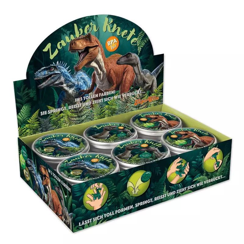 Zauberknete Dinosaurier (verschiedene Deisgns, 1 Stück)