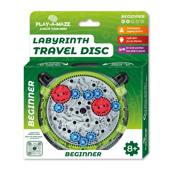 Play-A-Maze Labyrinth Travel Disc BEGINNER 8+
