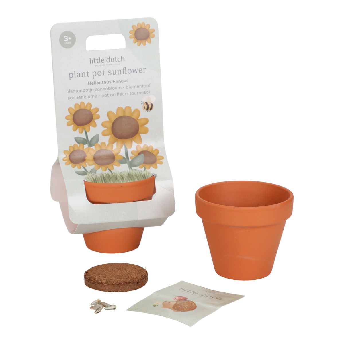Pflanztopf Sonnenblume - Little Dutch