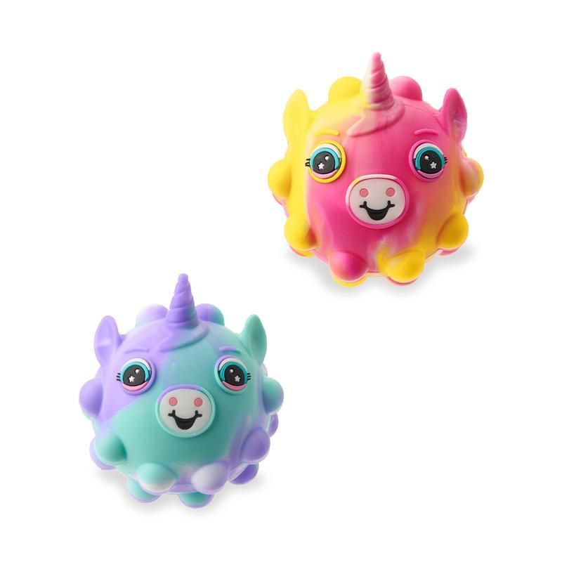 RAINBOW POWER Pop-It-Ball Einhorn (verschiedene Designs, 1 Stück)