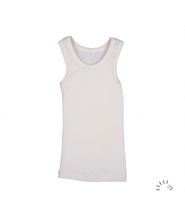 Unterhemd o. Arm WS ecru - 86-92