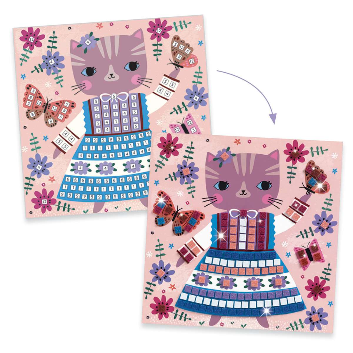 Mosaik Lovely pets - DJECO