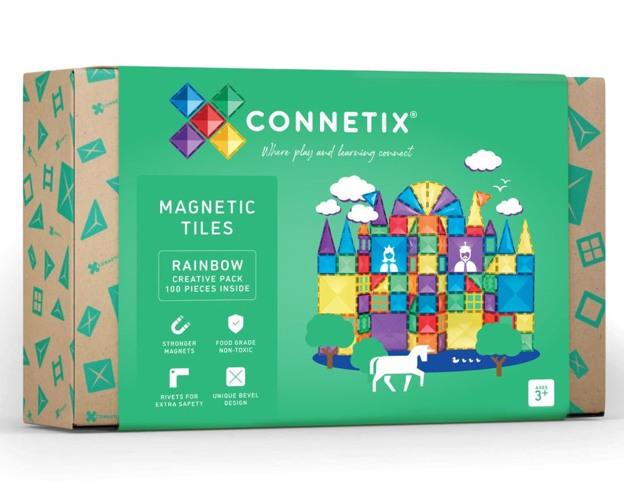 CONNETIX RAINBOW Creative Pack Magnetbausteine 102-teilig