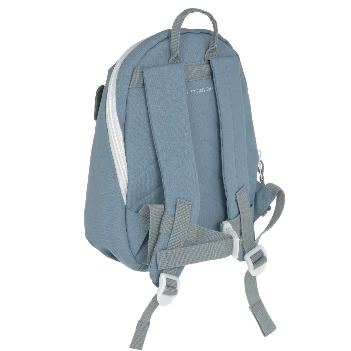 Kindergartenrucksack Tiny - Traktor, Blau-Oliv -  Lässig
