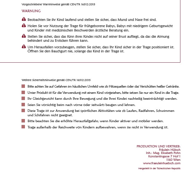 Fräulein Hübsch Hüftgurtverlängerung