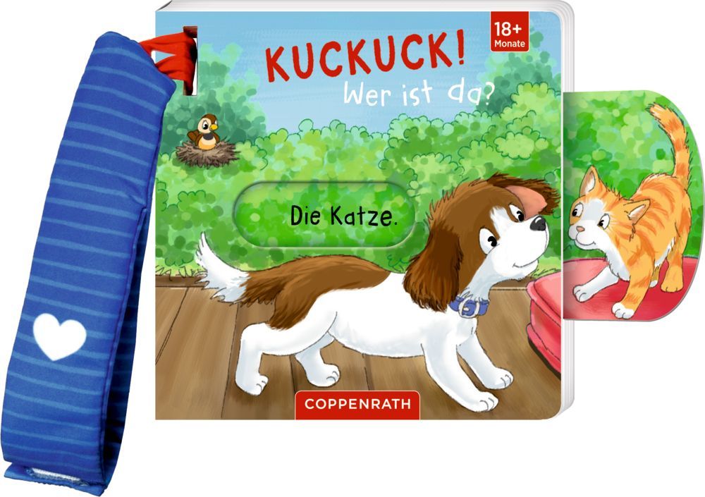 Mein Schieberbuch für den Buggy: Kuckuck! Wer ist da? +18M