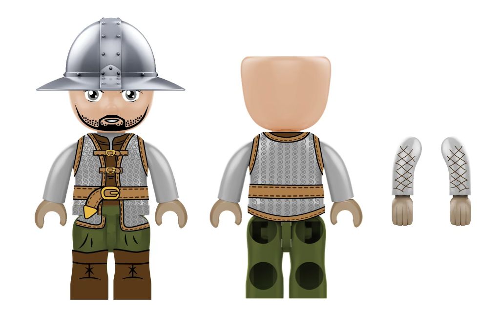KIDDIZ Figuren-Pack: Ritter - Kiddicraft