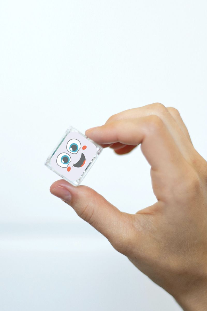 Glo Pals Leuchtende Badewürfel weiß (4er Set)