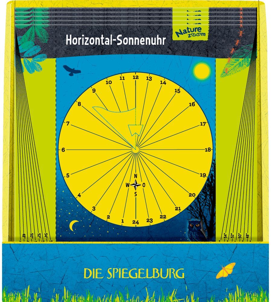 Horizontal-Sonnenuhr - Nature Zoom