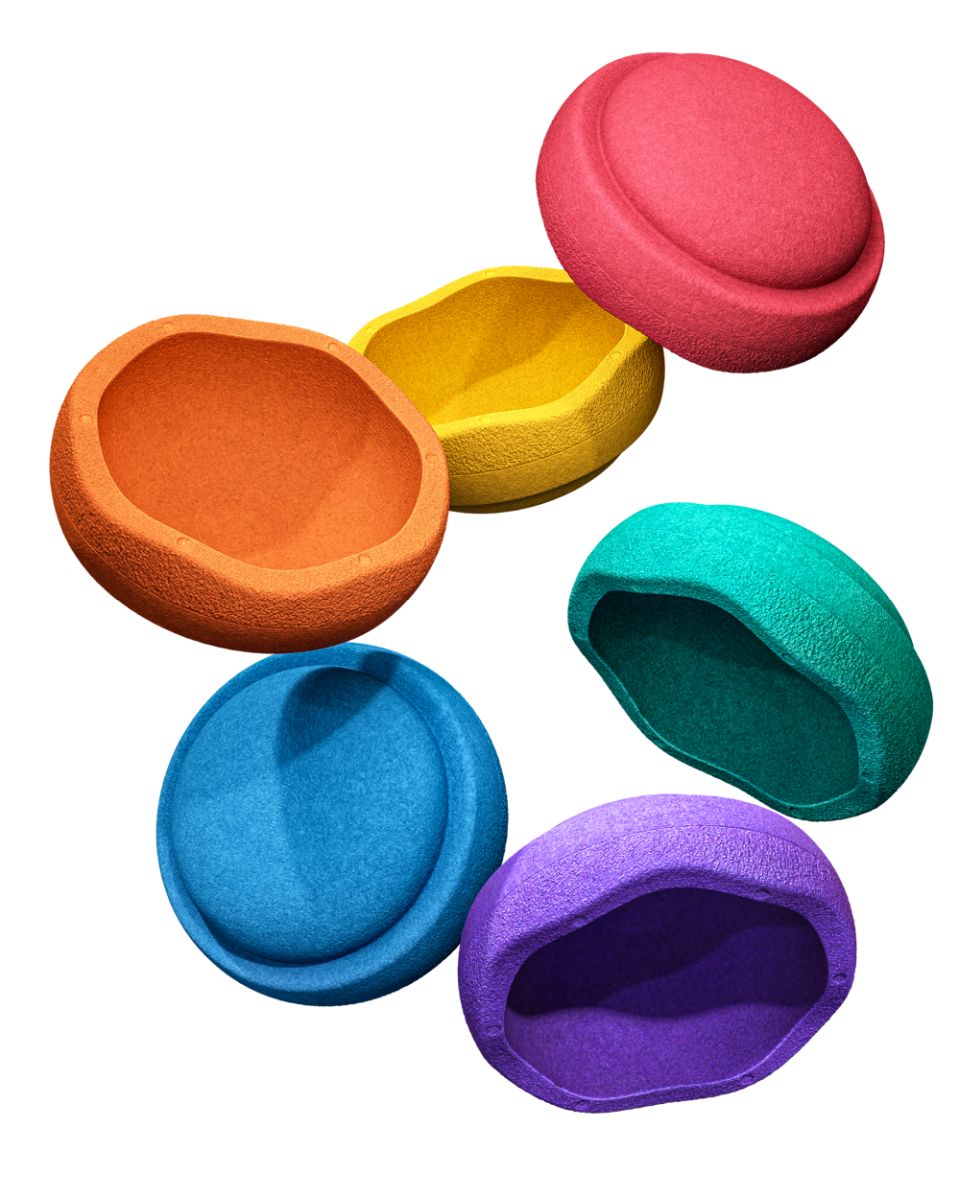 Stapelstein® ORIGINAL Rainbow Classic (6er Set)