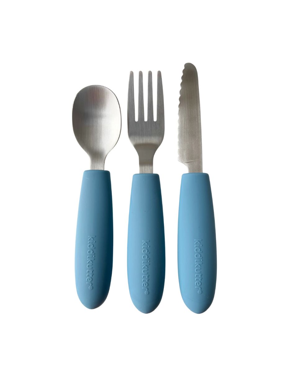Kiddikutter Kinderbesteck (blau)