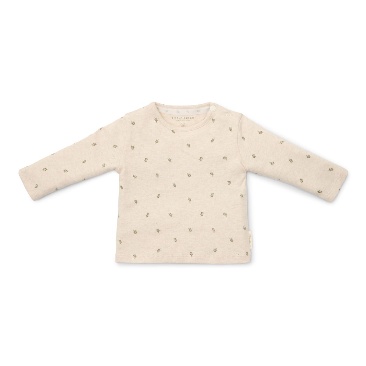 Langarm Shirt Green Leaves  - 56