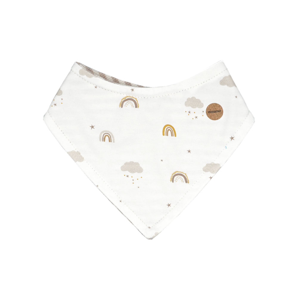 Maximo Baby Wende Halstuch weiß - beige