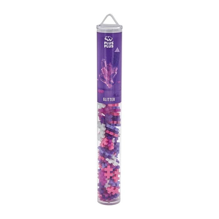 PLUS PLUS Mini-Bausteine Glitzer 100 Stück