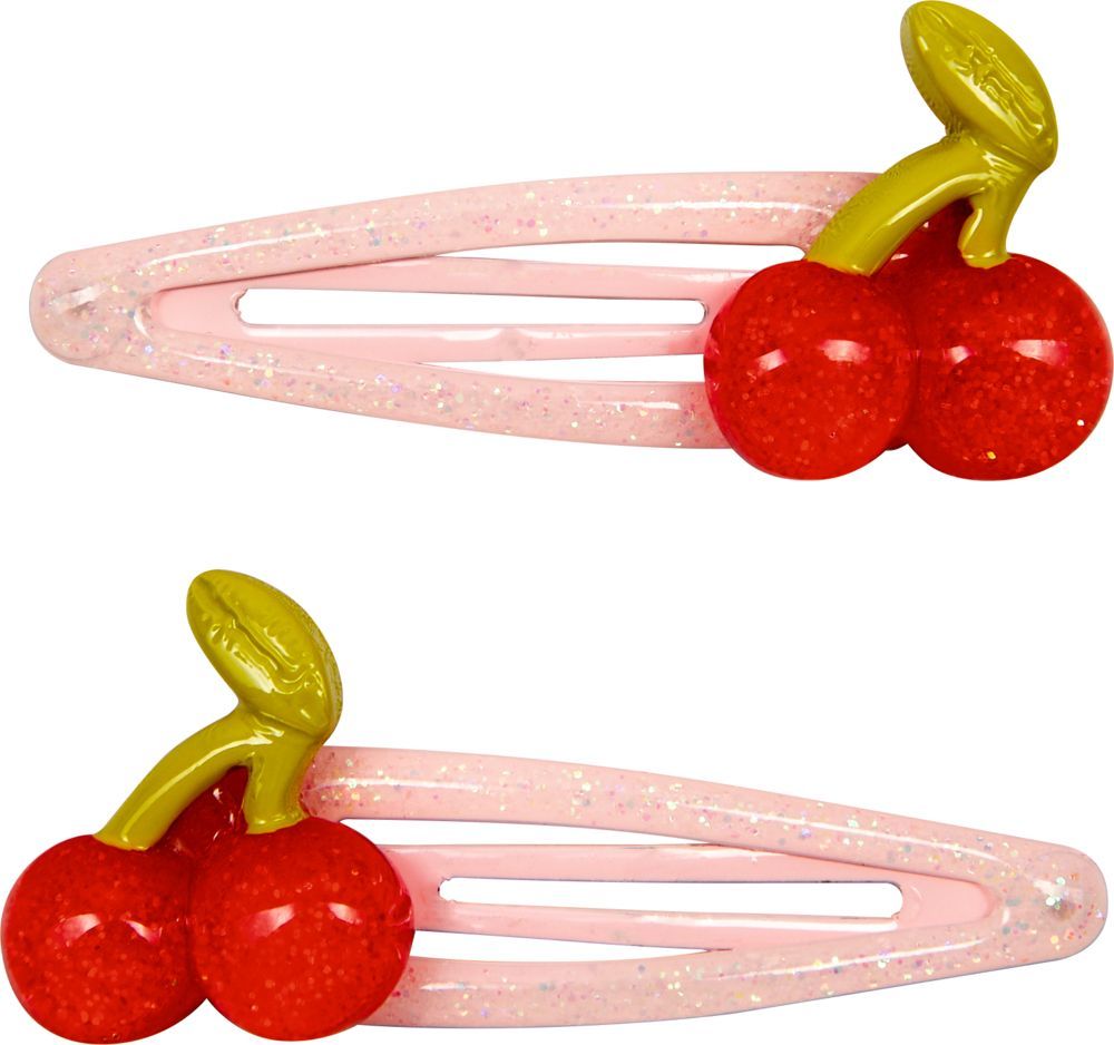 Haarclips Eis/Kirsche/Muffin - beautiful Stars (verschiedene Designs, 1 Set)