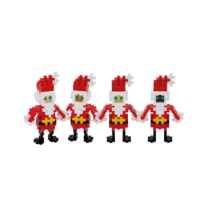 PLUS PLUS Mini-Bausteine Weihnachtsmann 100 Stück