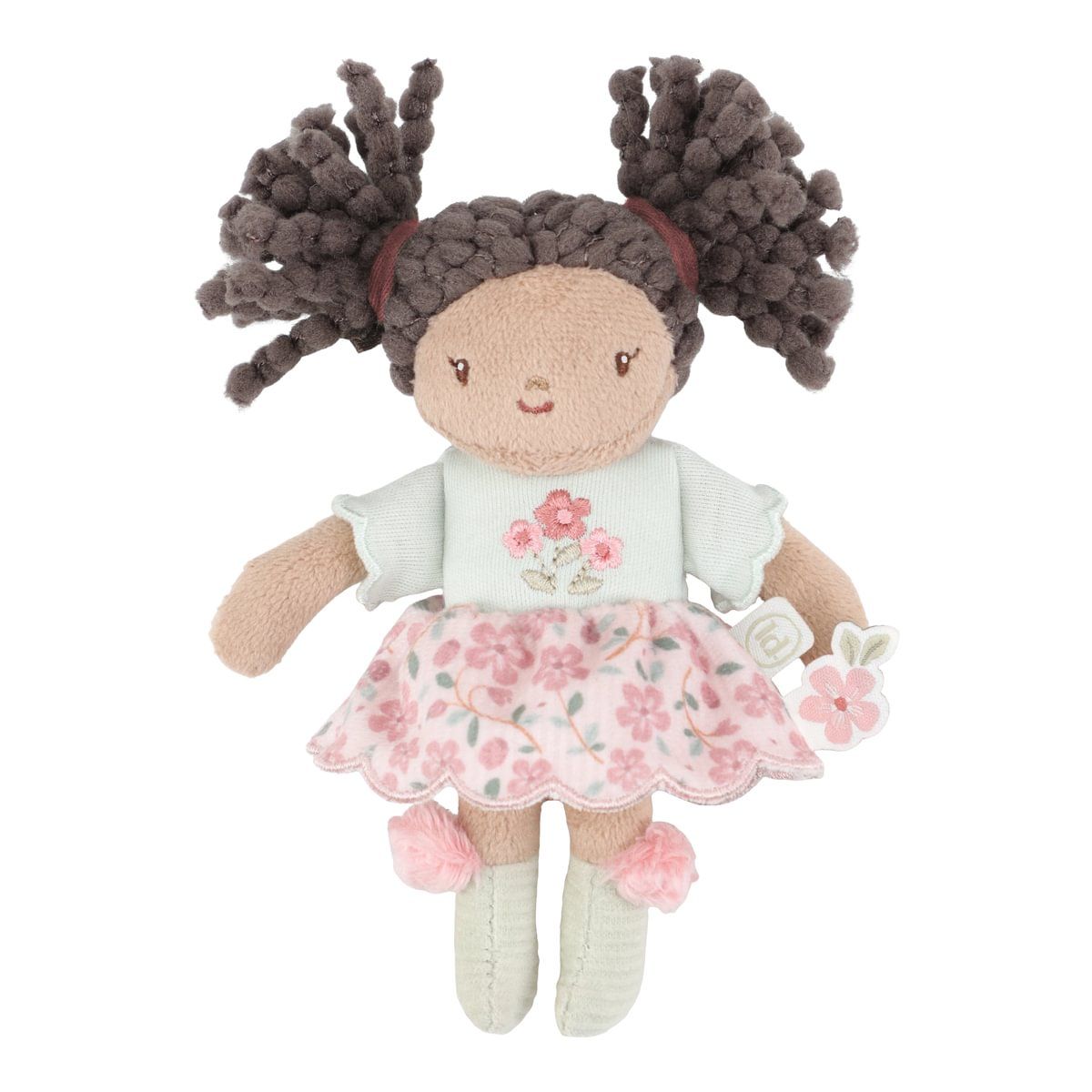 Kuschelpuppe Evi klein 10cm - Little Dutch