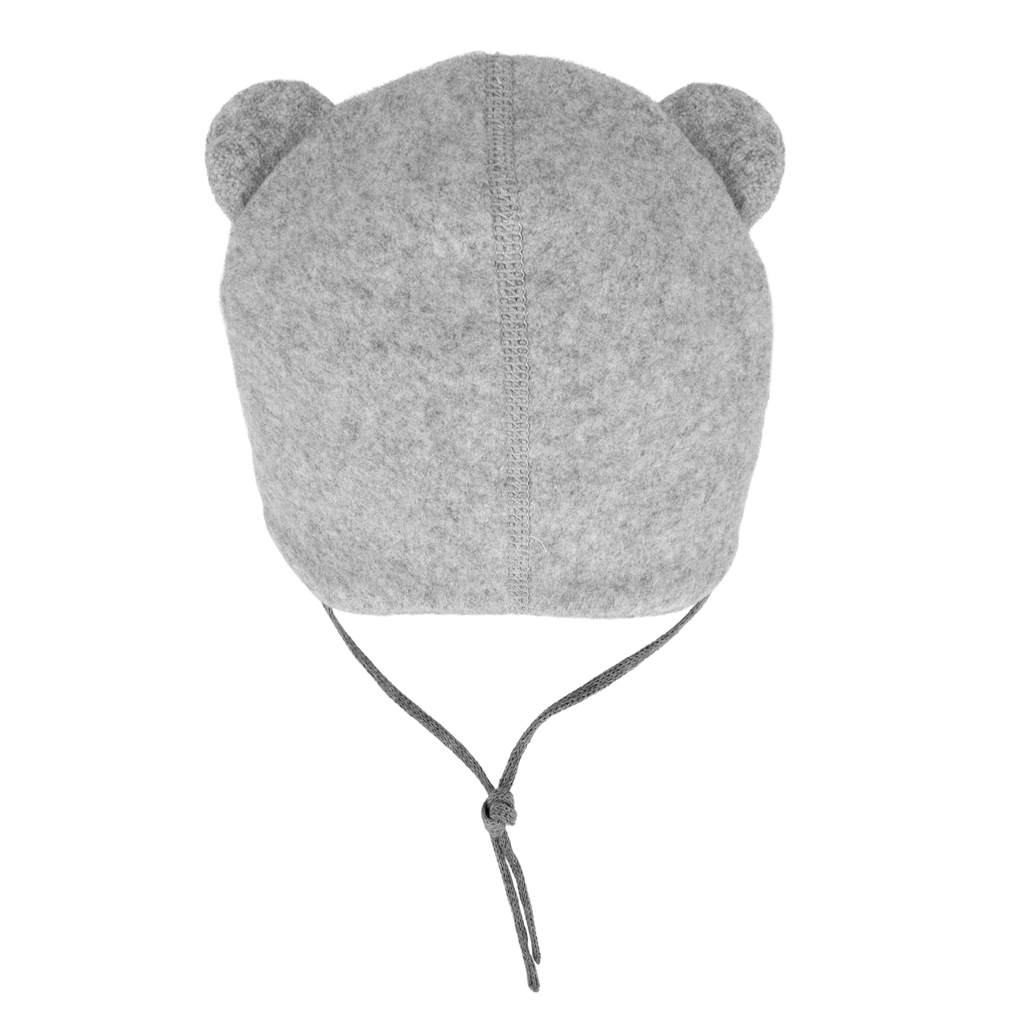 Maximo Babymütze Baumwollfleece grau Gr. 41