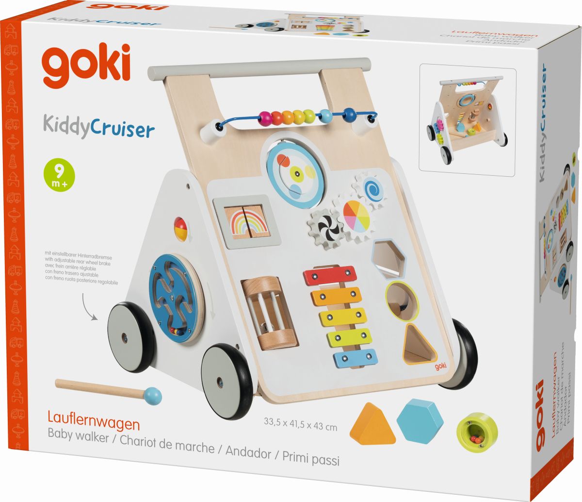 Lauflernwagen KiddyCruiser - Goki