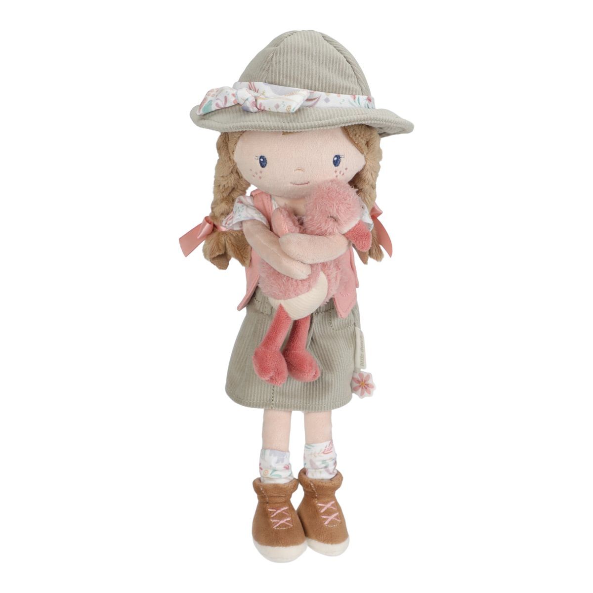 Kuschelpuppe Ranger Rosa Safari Friends - Little Dutch
