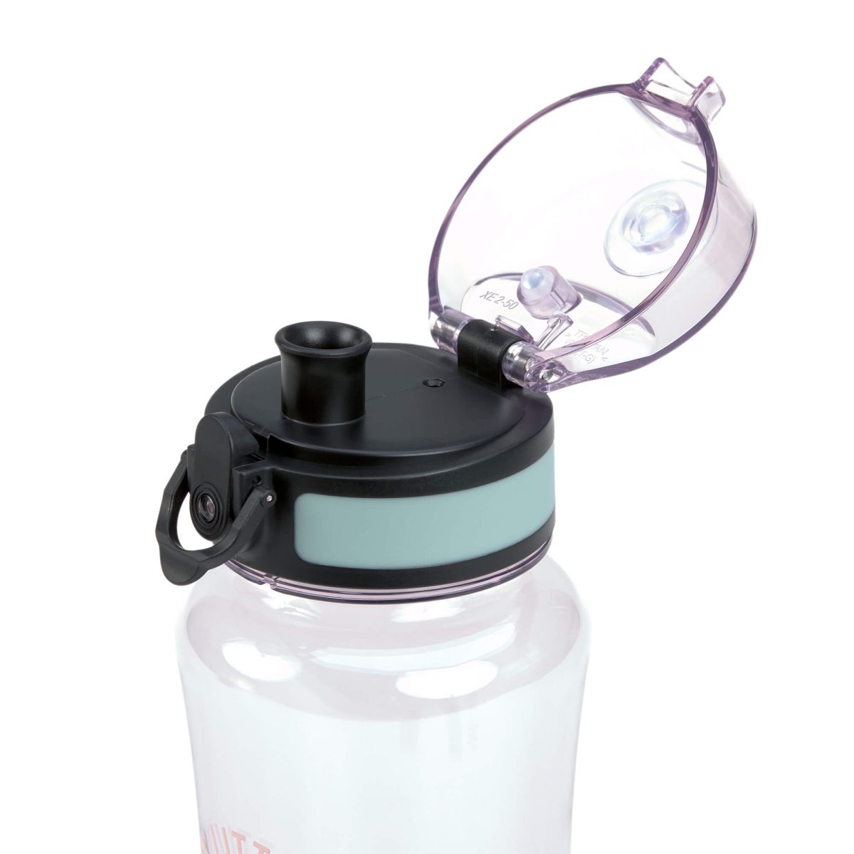 Tritan Kinder Trinkflasche 420 ml - Tiny Outdoor, Regenbogen - Lässig