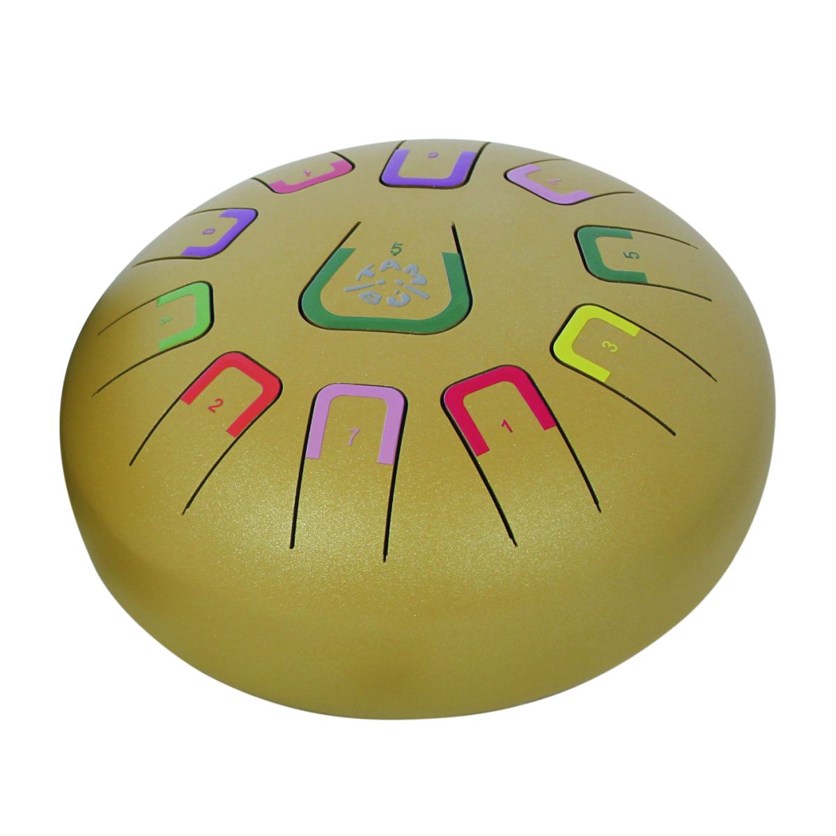 Tambu Zungentrommel 20cm - Golden Stars