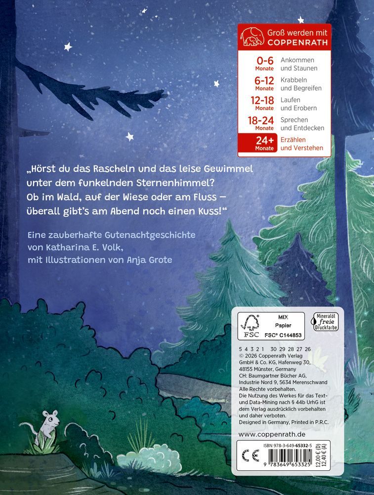 Weit und breit ist Gutenachtkusszeit 2+