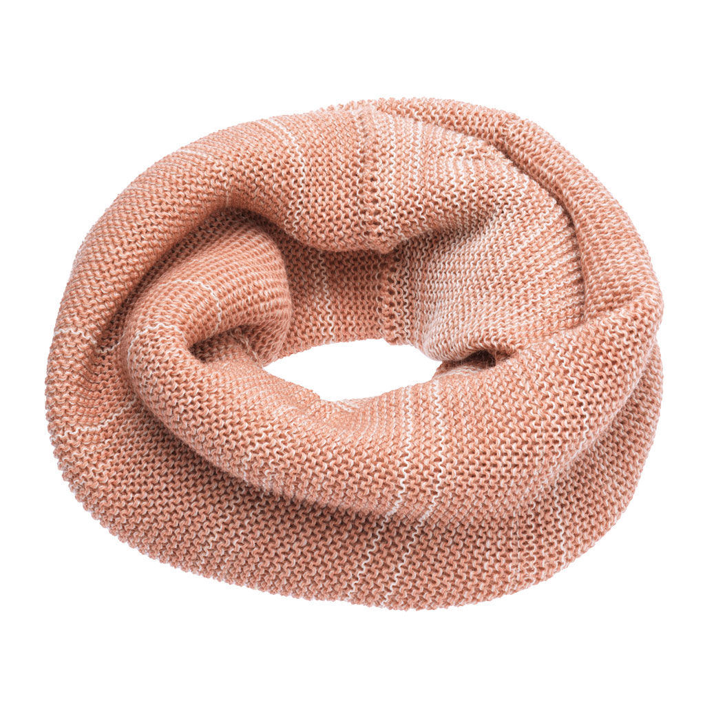 Disana Loopschal gestrickt rose-natur (ab 7 J. + Erwachsene)