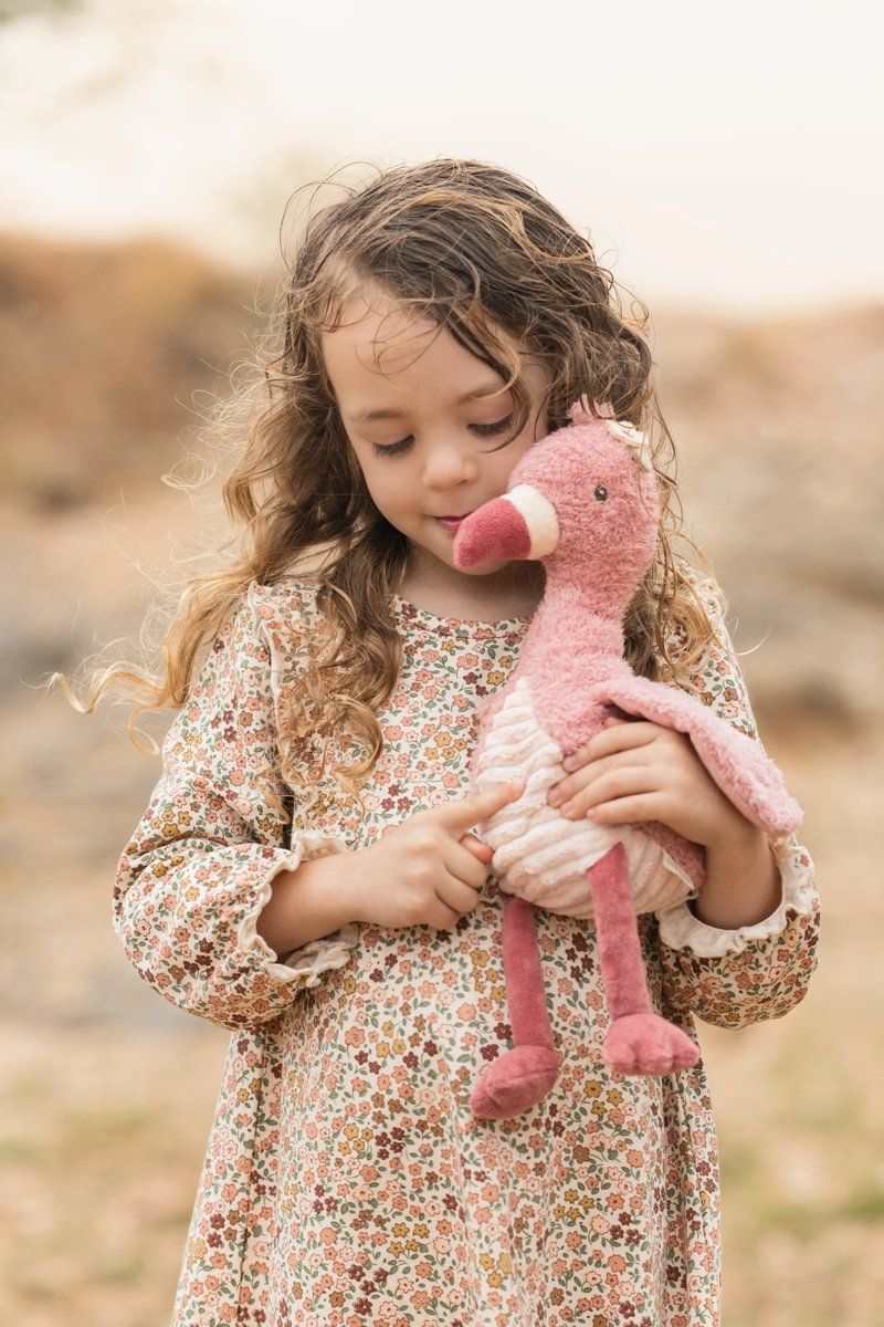 Kuscheltier Flamingo 35 cm Safari Friends - Little Dutch