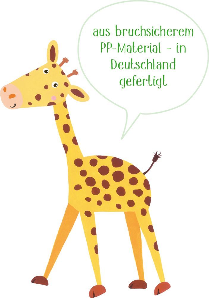 Teller Giraffe - Freche Rasselbande