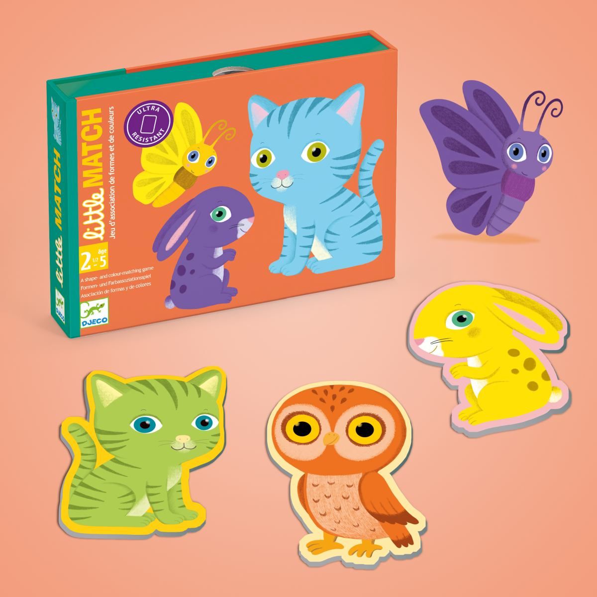Kartenspiel für Kleine: Little Match - Djeco