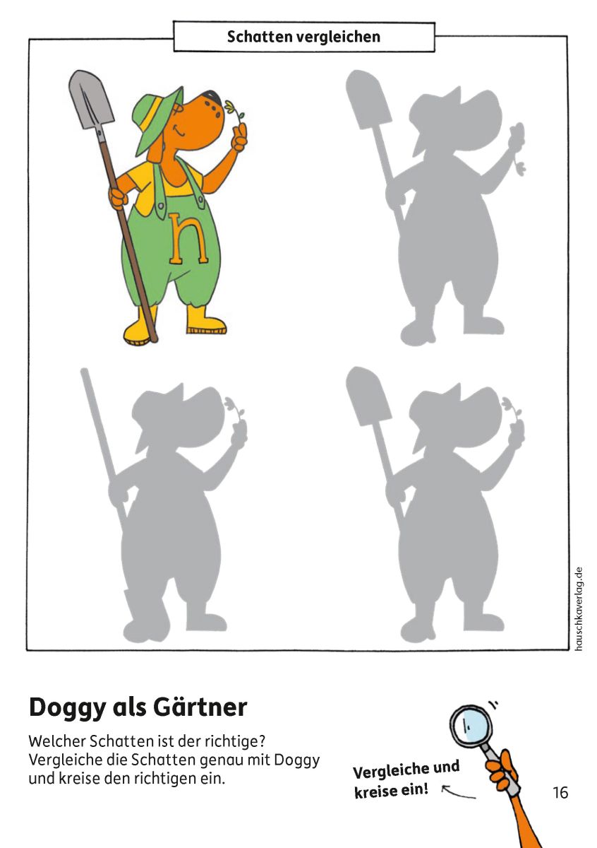 Kindergartenblock - Vergleichen, rätseln und malen - Hauschka Verlag 3+