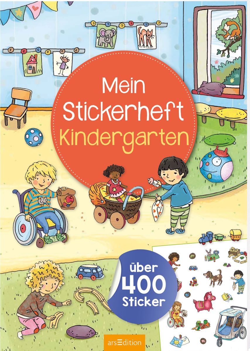 Mein Stickerheft Kindergarten