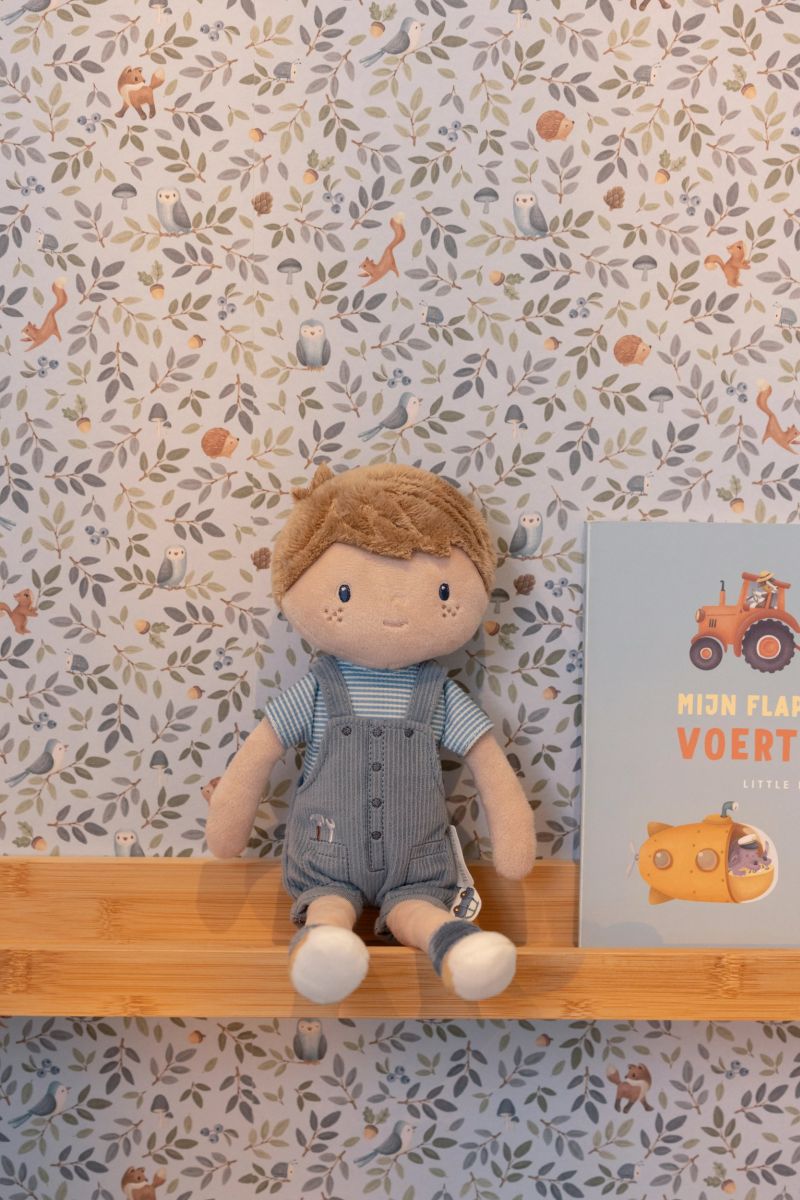 Kuschelpuppe Jim klein 10cm - Little Dutch