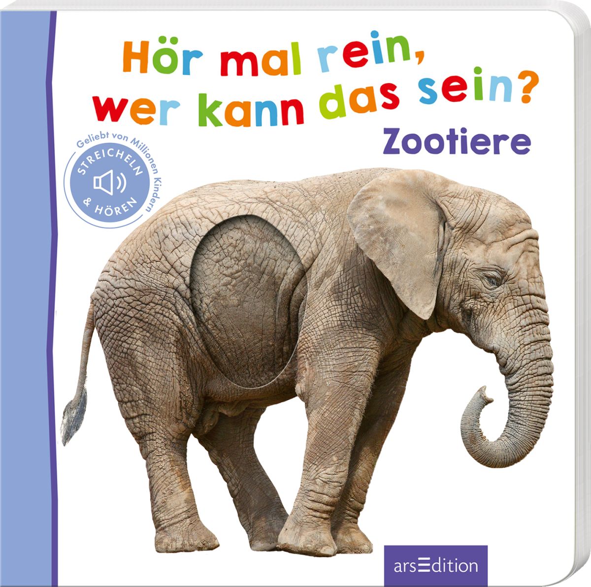 Hör mal rein, wer kann das sein? – Zootiere (Streicheln & Hören)
