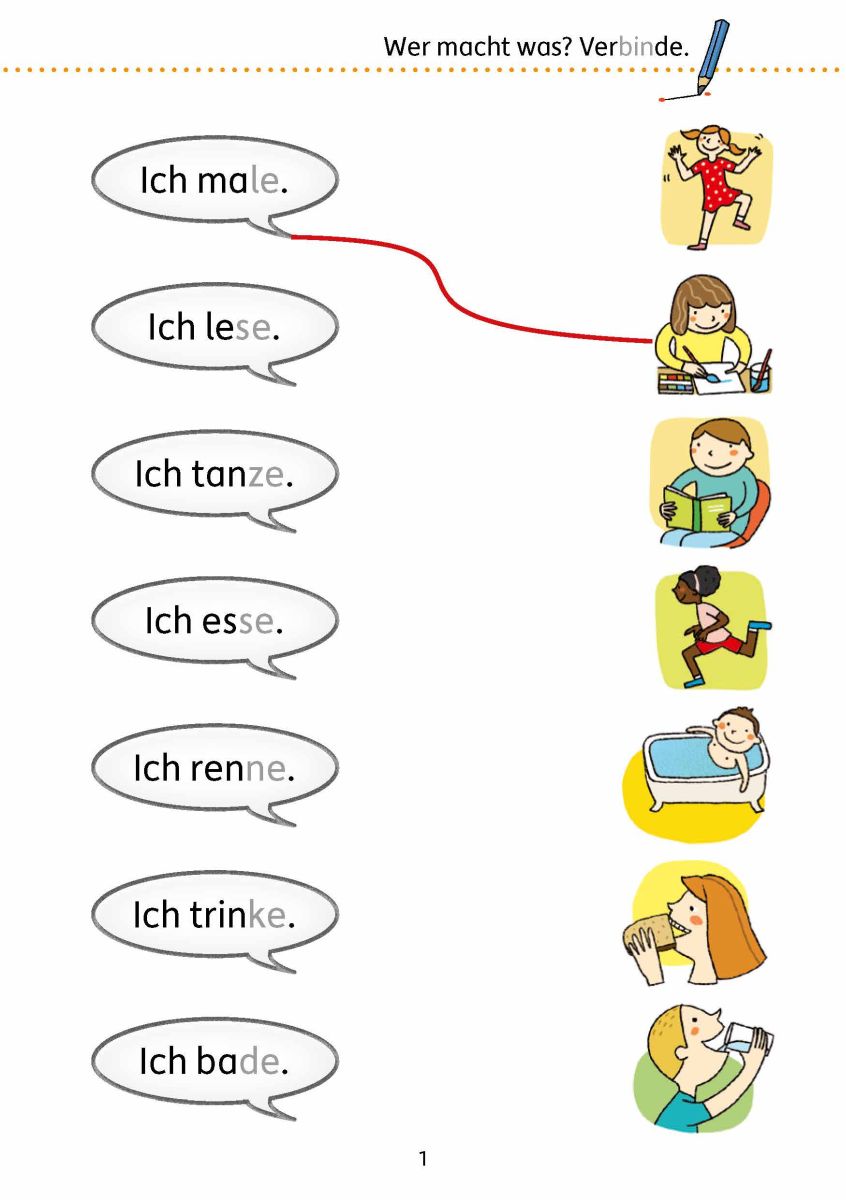Mein Übungsheft Lesen – 1. Klasse: Vom Satz zum Text - Hauschka Verlag
