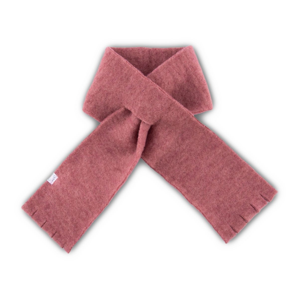 Schal Wollfleece vintage rose Gr. S