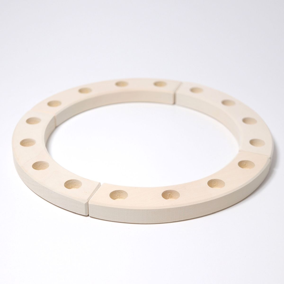 Grimm`s Großer Festtagsring - Geburtstagsring weiß 30cm (4-teilig) 02101