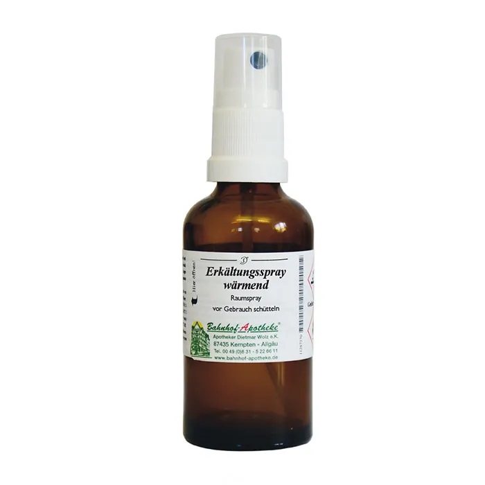 Erkältungsspray wärmend 50ml - Bahnhof Apotheke