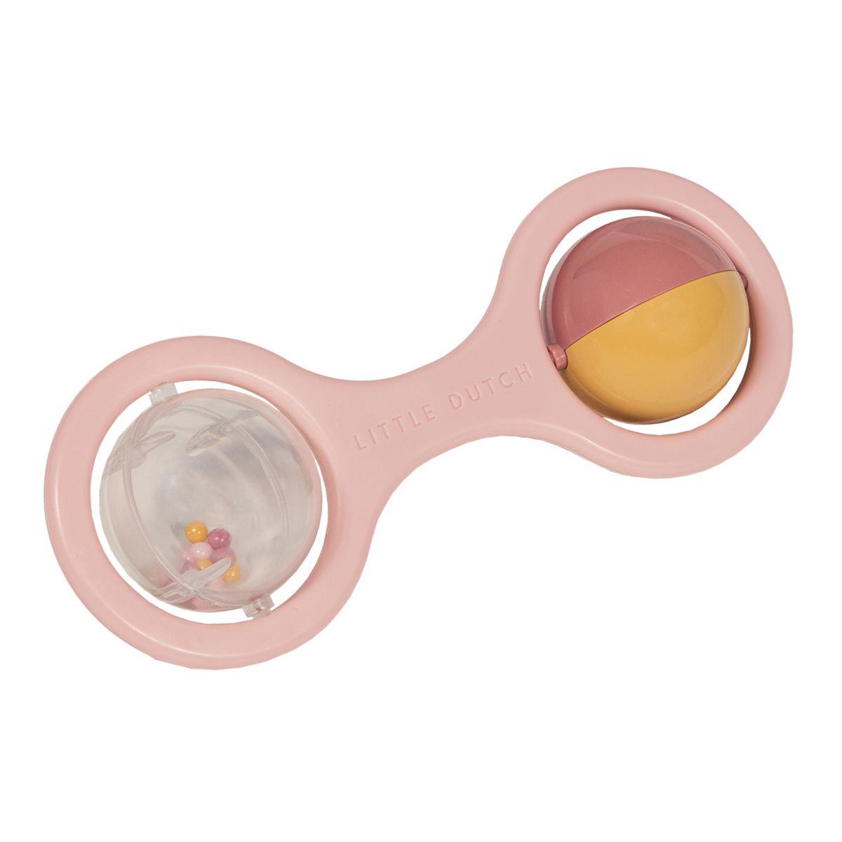 Doppel-Rassel pink - Little Dutch