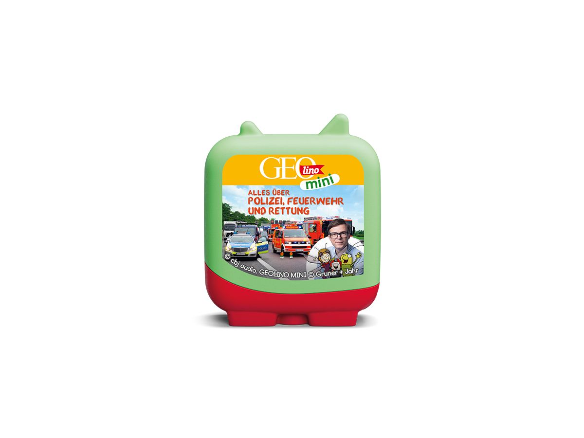 Pocket Tonie: Geolino Mini - Alles über Polizei, Feuerwehr und Rettung - Tonies 5+