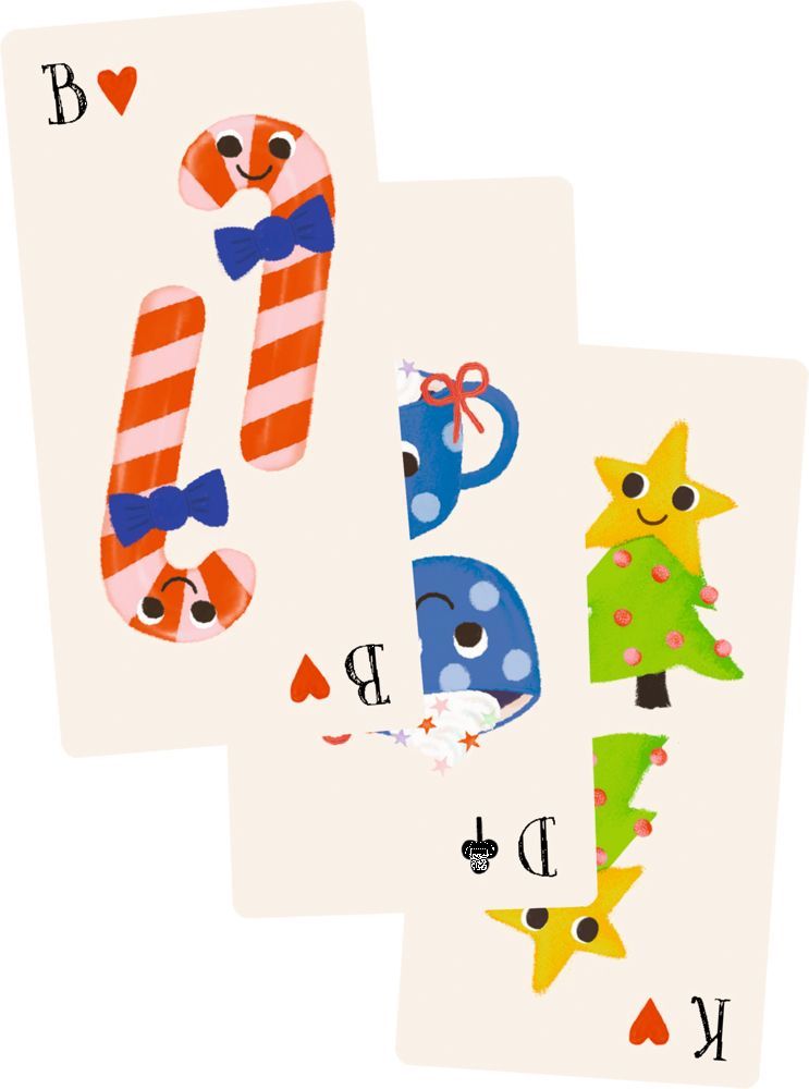 Mini-Kartenspiel (32 Blatt) - Fröhliche Weihnachten