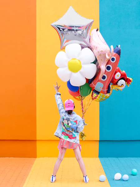 Folienballon Rakete, 44x115cm - Party Deco