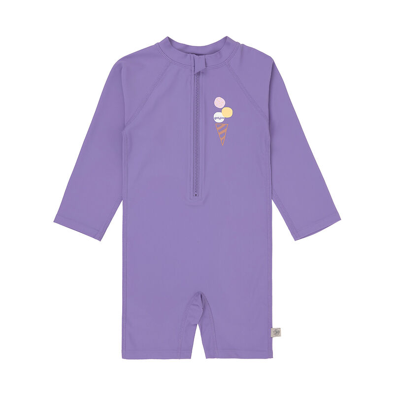 Schwimmanzug langarm IceCream purple - Gr. 74-80