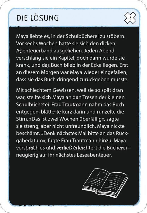 black stories junior Spielerisch lernen Deutsch