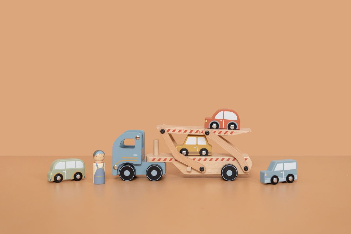 Holz Autotransporter - Little Dutch