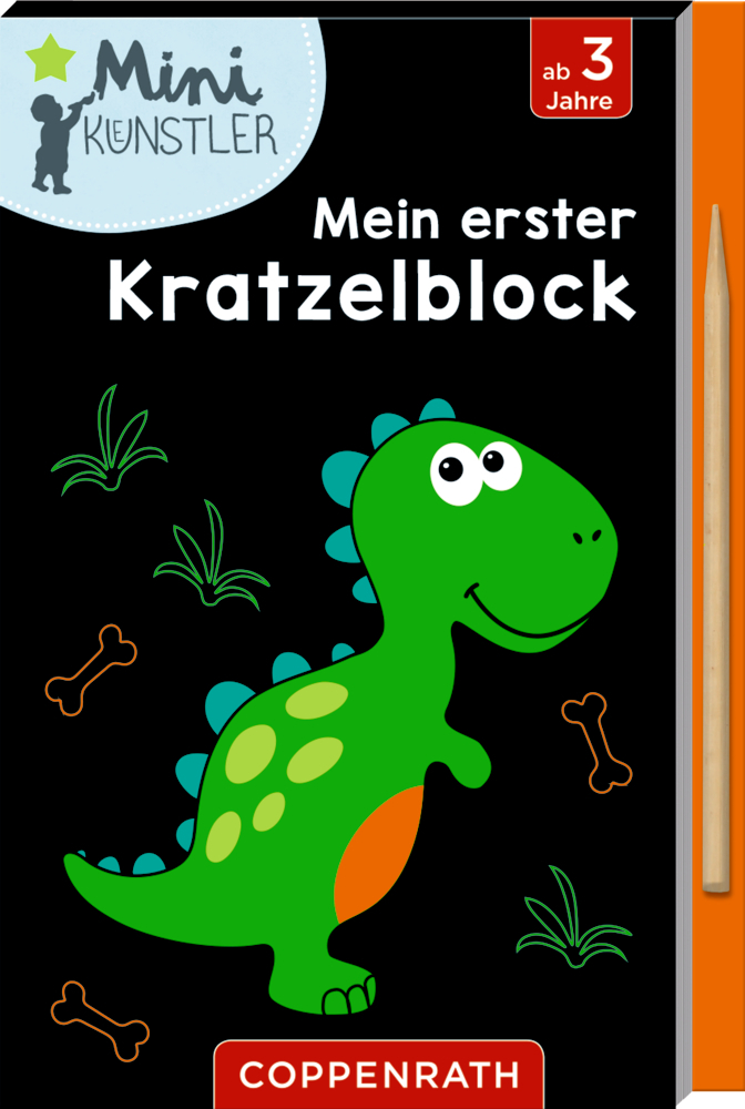 Meine ersten Kratzelbilder (verschiedene Designs, 1 Stück)